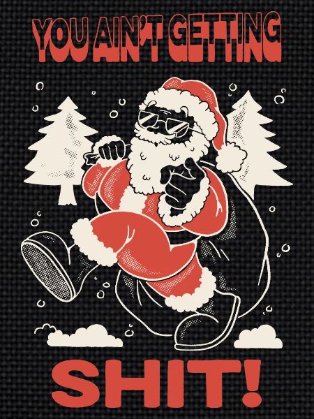 Santa Wut Weihnachten Shirt