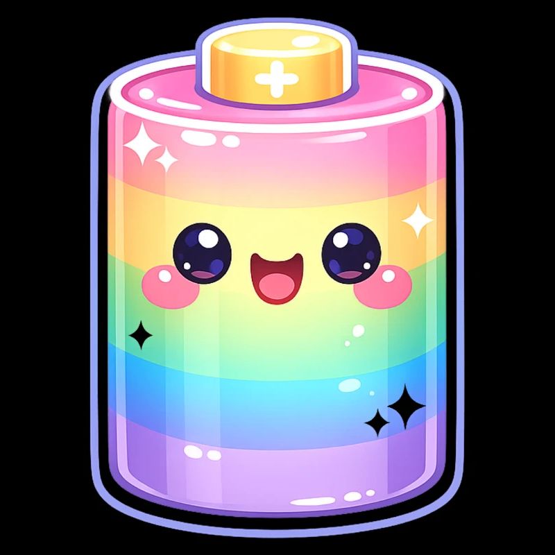 Kawaii Regenbogen Flaschenzauber