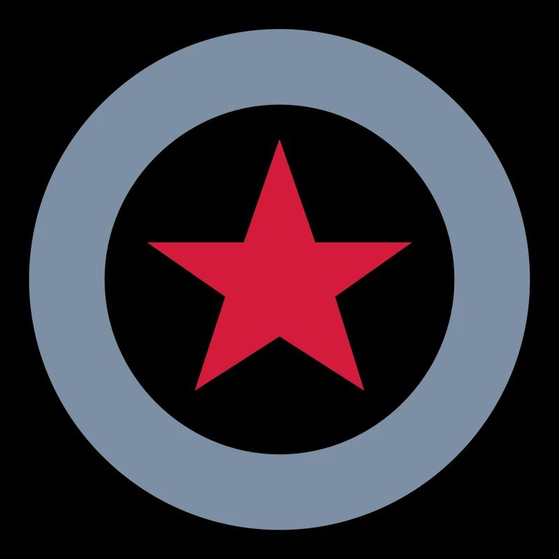 encerclé étoiles / circled star (2c)