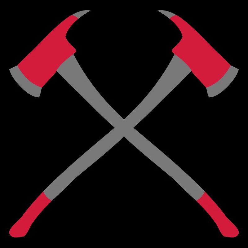 2 fire axes