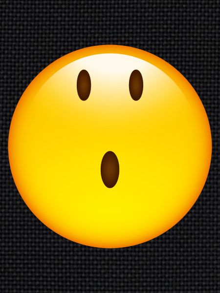 Smiley Glossy Speechless