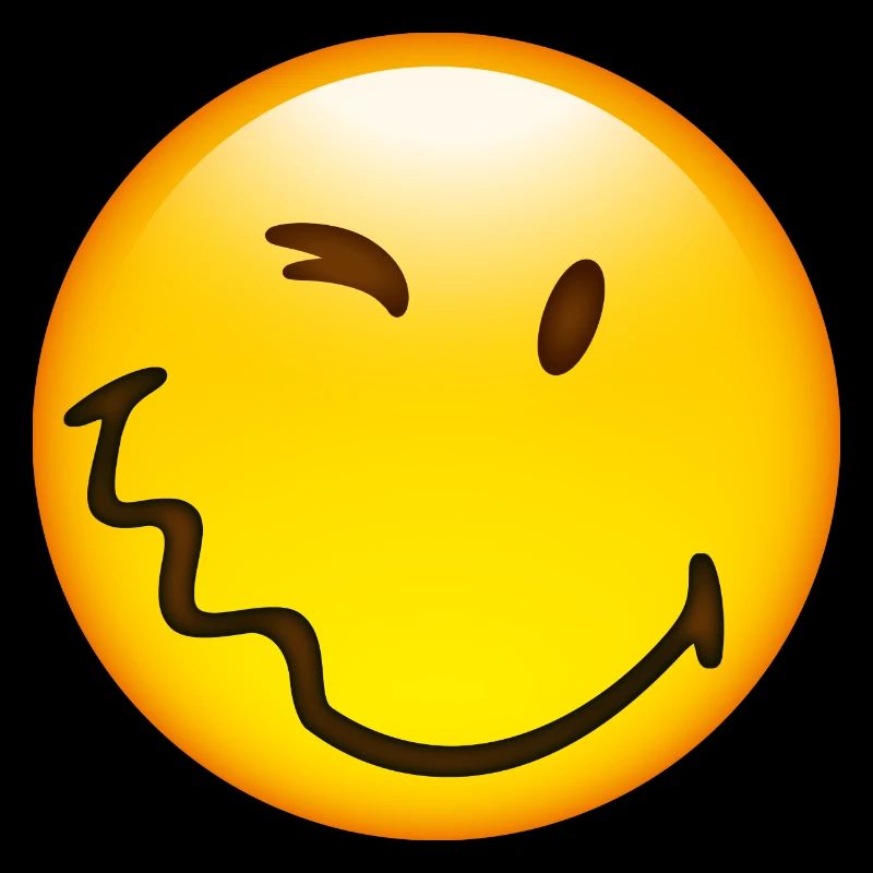 Smiley Glossy Happy