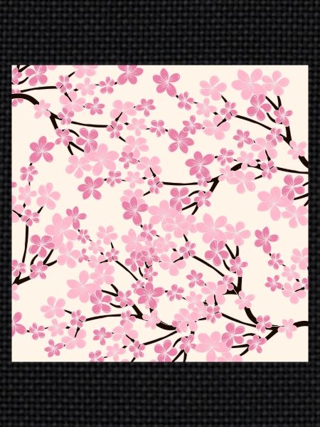 Rosa Kirschblüte Muster - Sakura