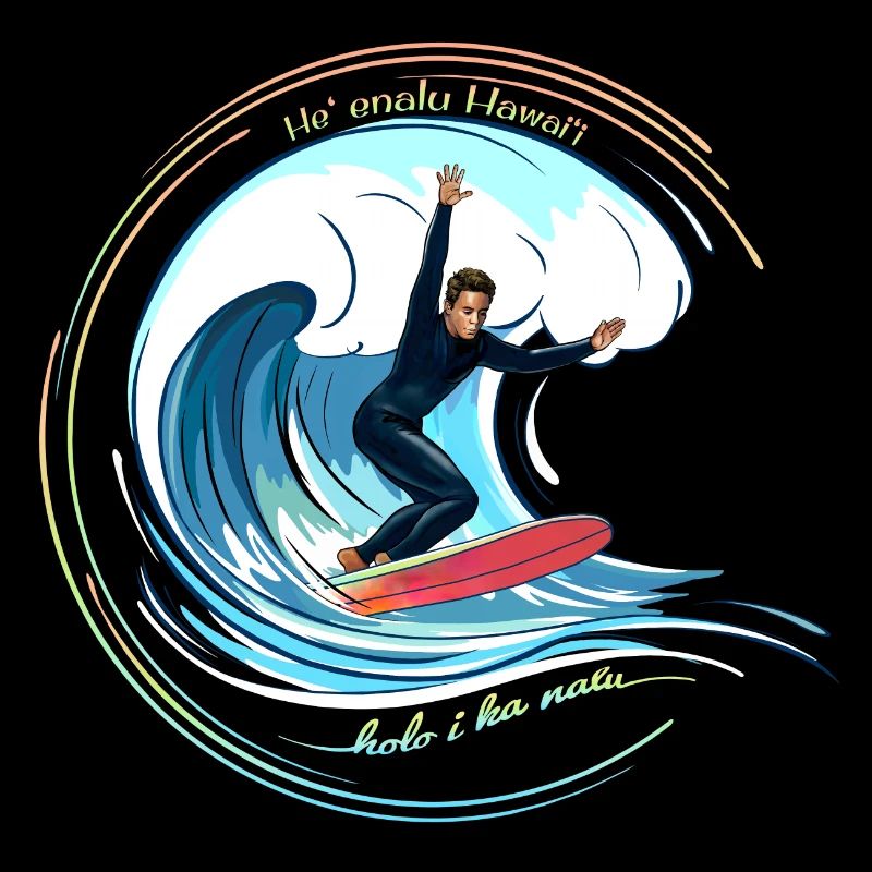 Surfen Hawaiian