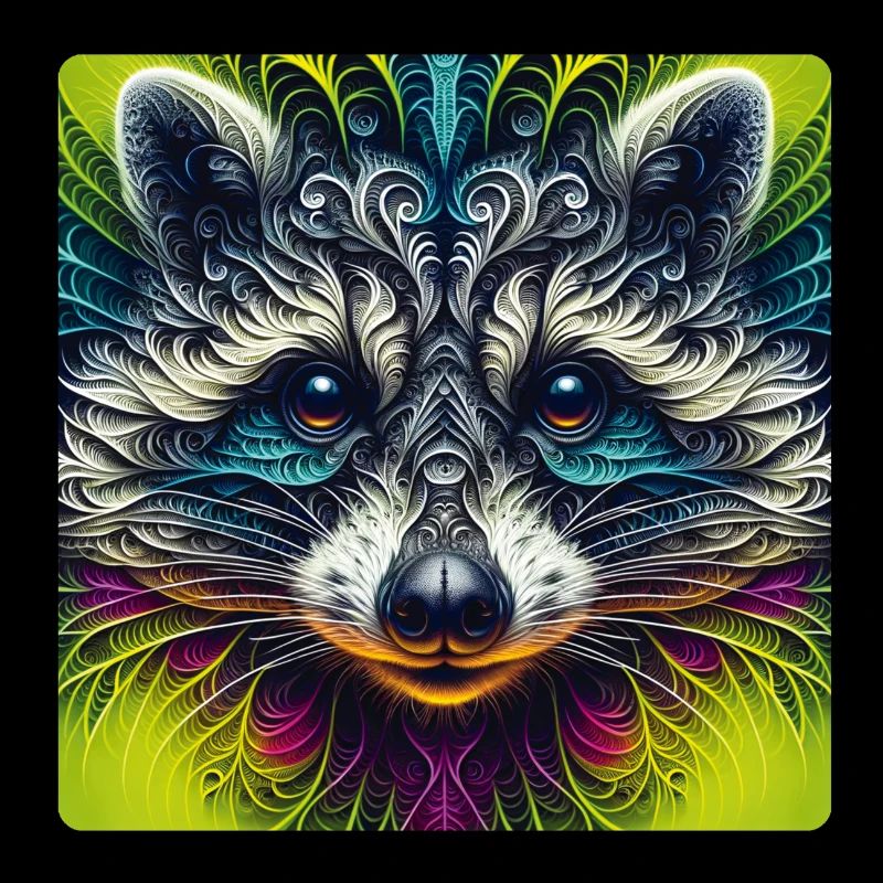 Racoon Fraktalkunst
