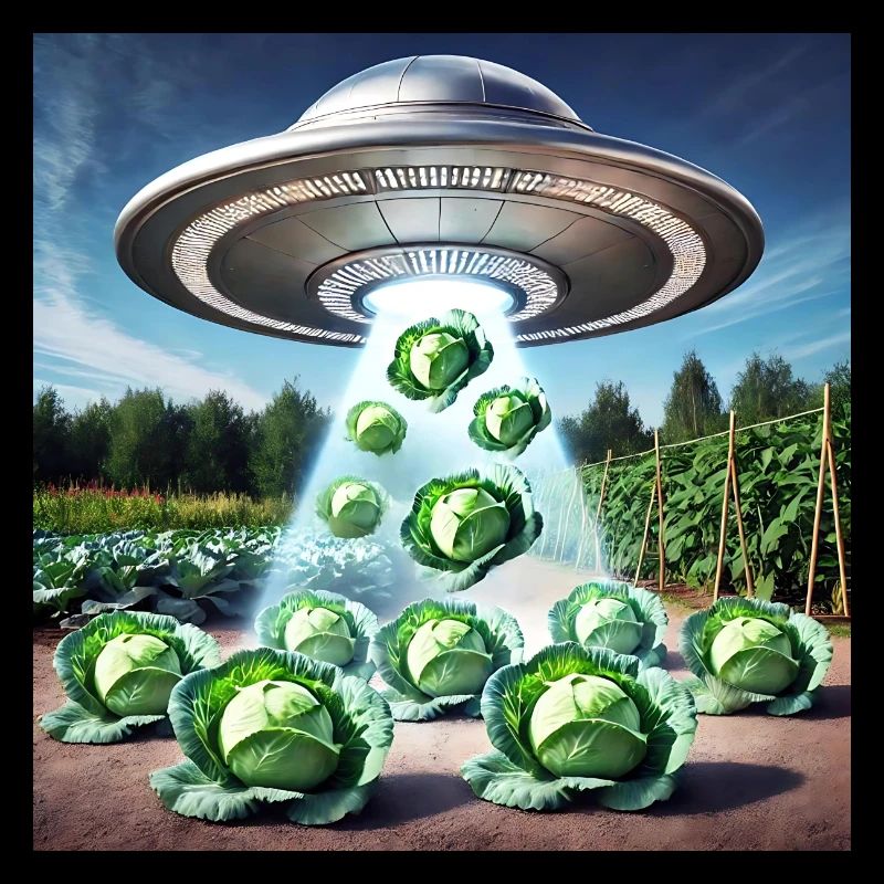 UFO & Cabbage - Green Invasion