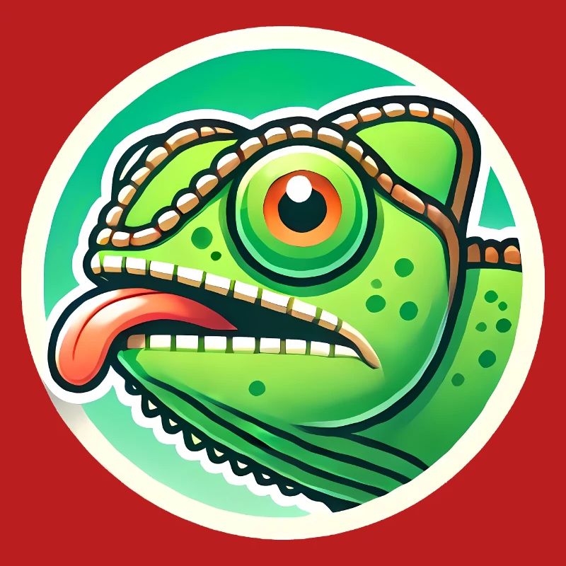 Conception originale de l’insigne de puissance caméléon