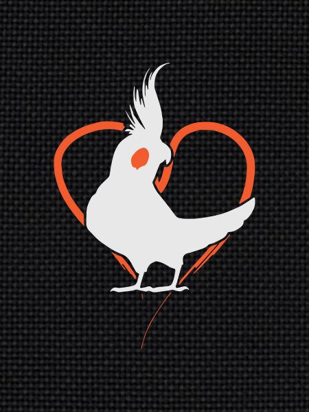 Cockatiel heart