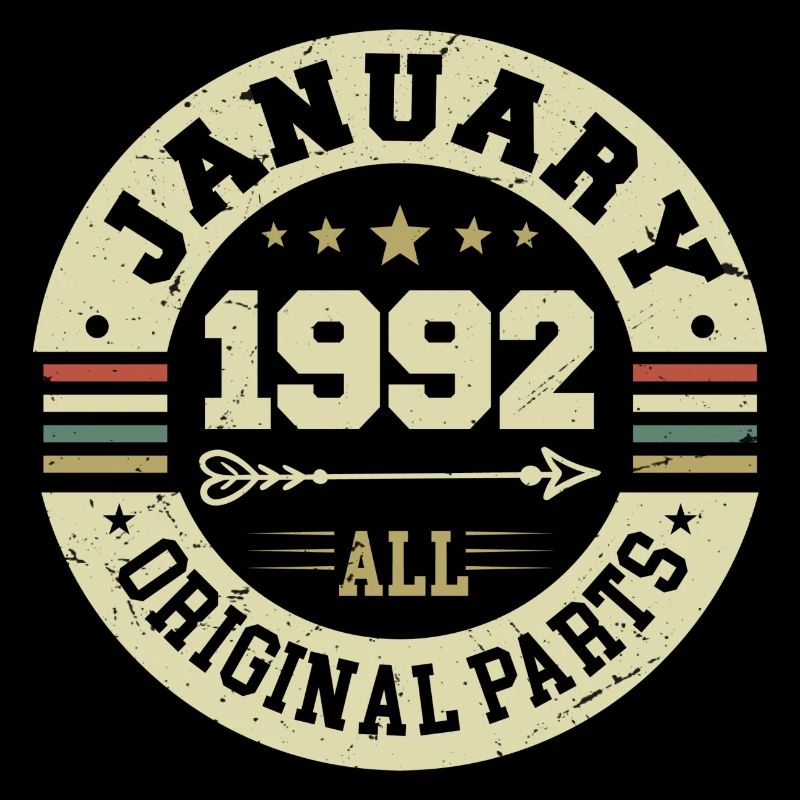 Janvier 1992 - Anniversaire en janvier 1992