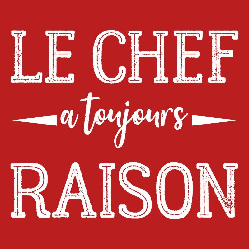 Chef is always right