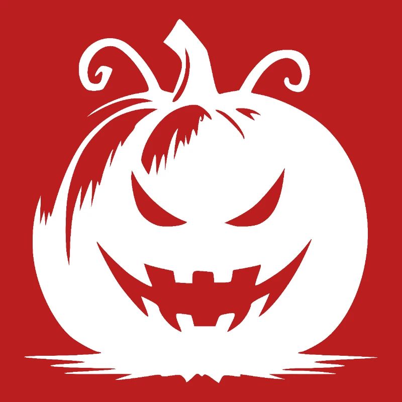 Magic pumpkin lantern with a cheeky grin