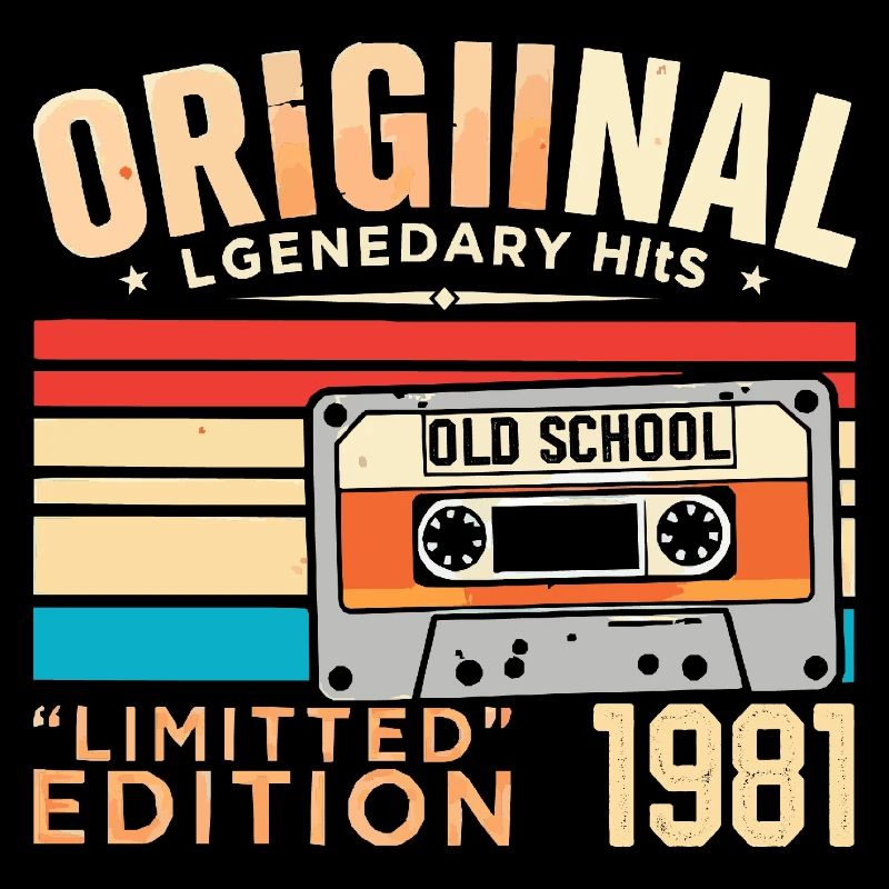 Original 1981, Legendary since 1981 Vintage 1981