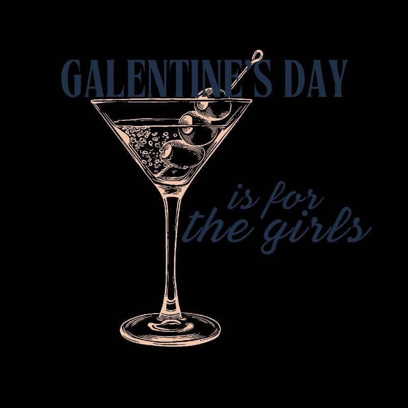 Galentine's day Blue