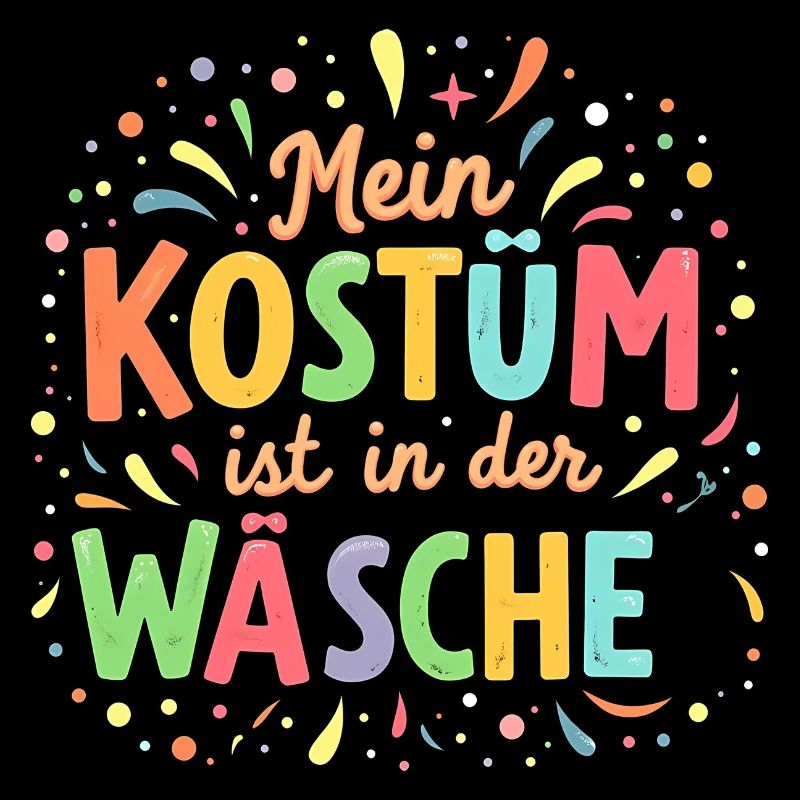 Mein Kostüm ist in der Wäsche