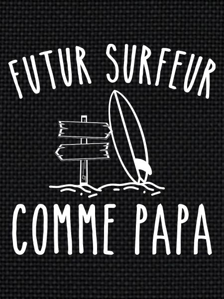 Future surfer like dad