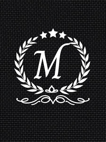 Letter m crown