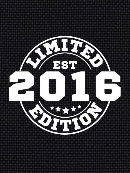 2016 limited edition