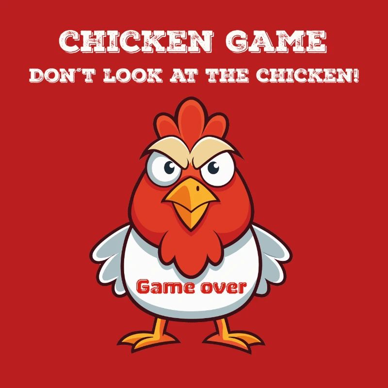 Chicken game white
