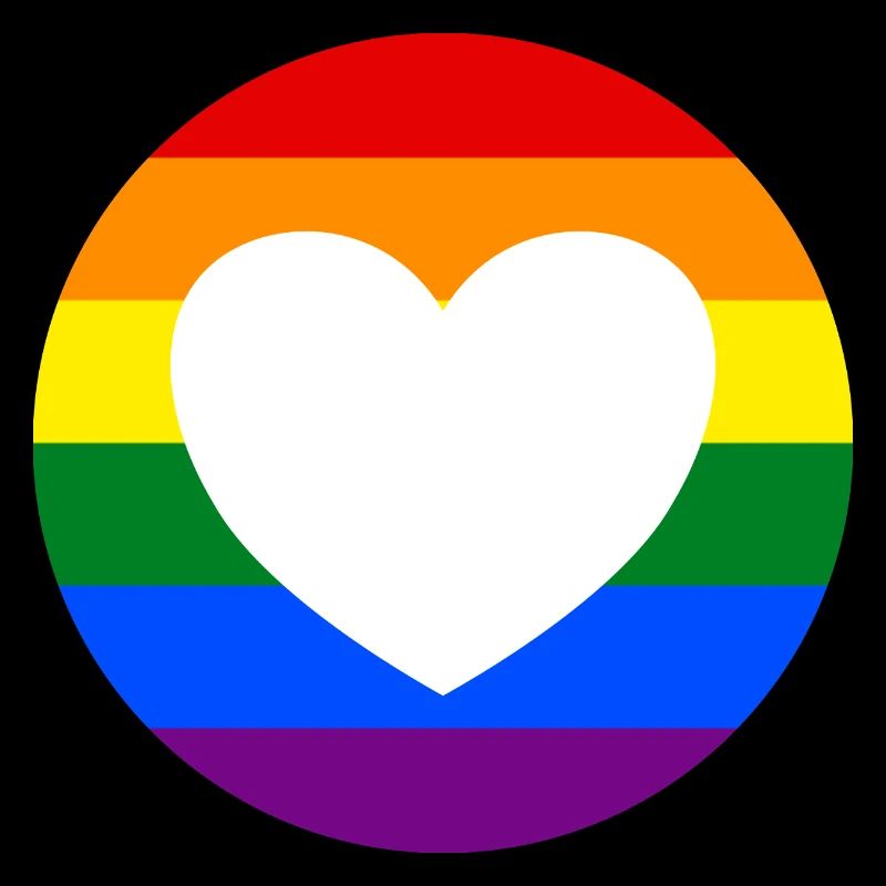 LGBTQ-Regenbogenherz