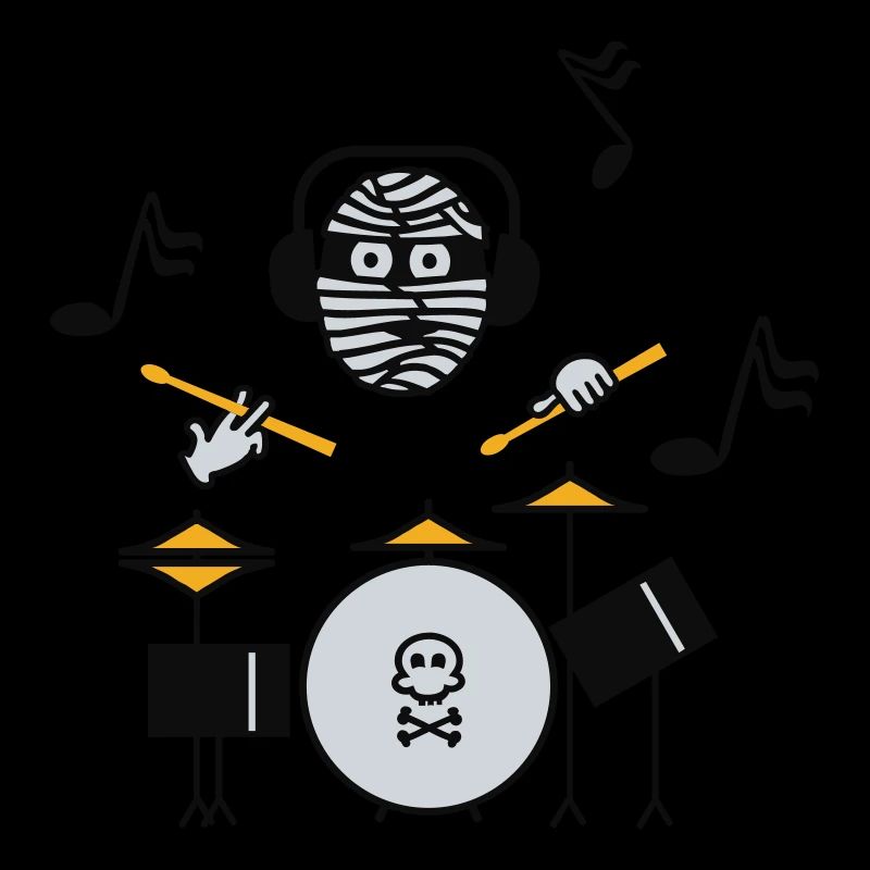 Mummy drummer / Mumien-Drummer (3c)
