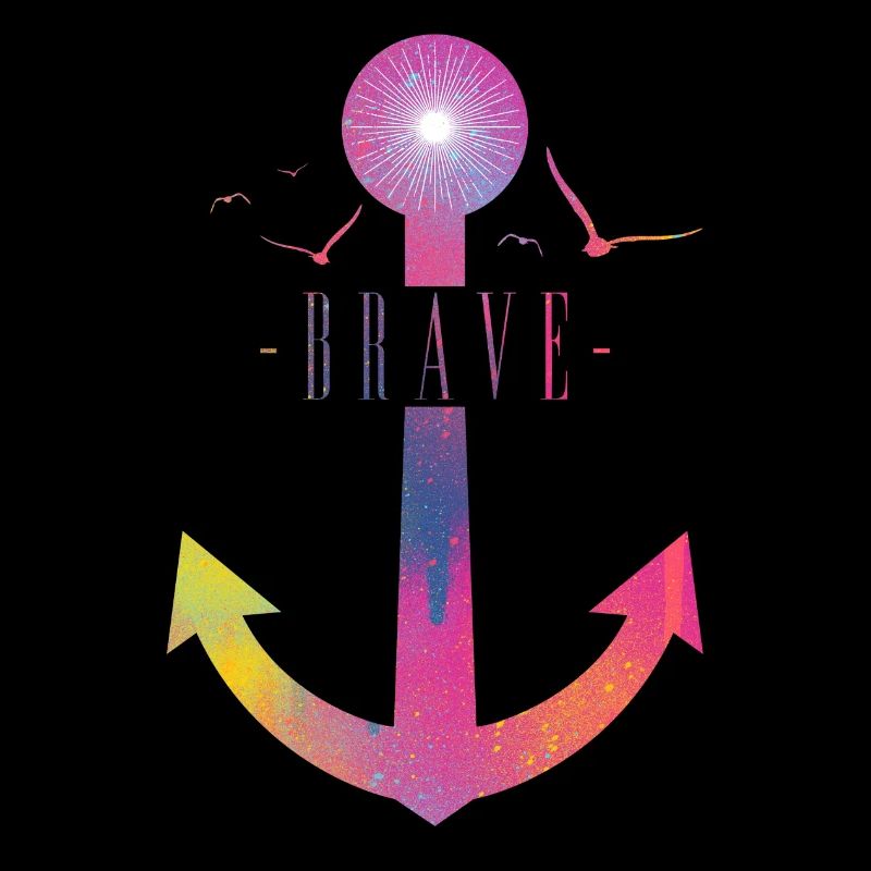 Brave - Ancrage coloré