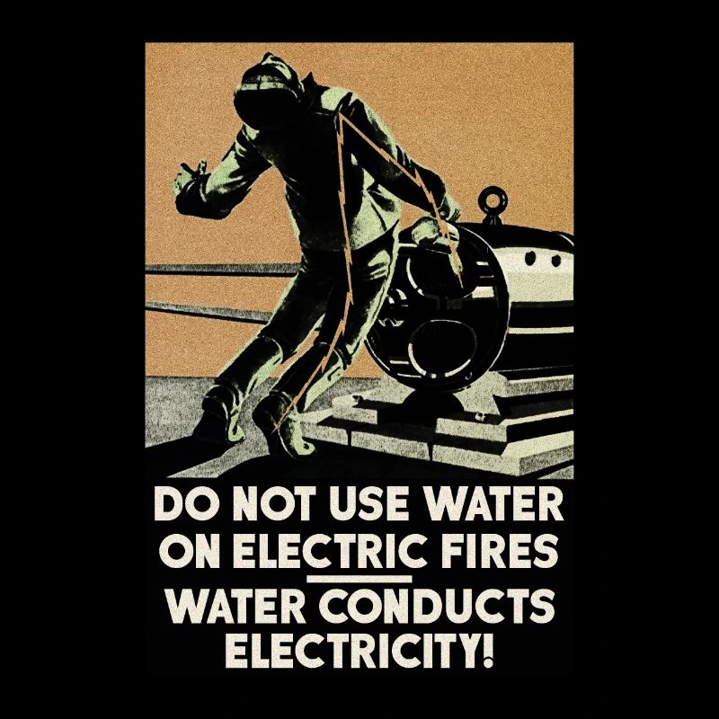 Conseils soviétiques en matière de santé et de sécurité - N° 1. (Feu)