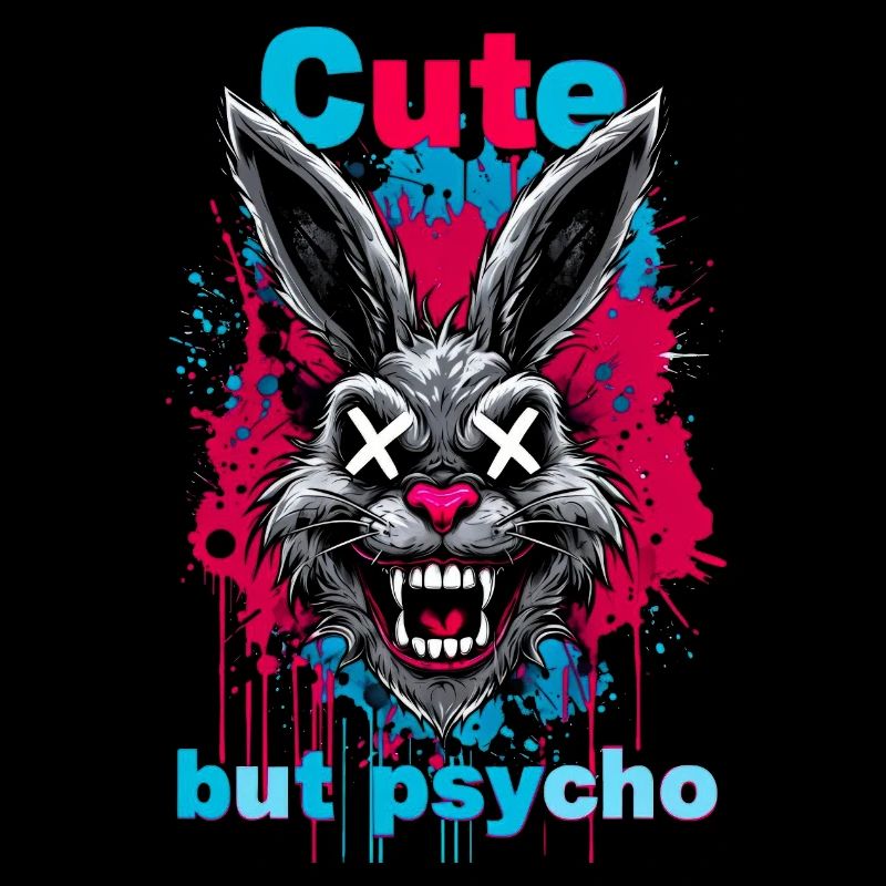 Cute but psychic bunny