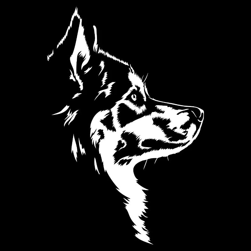 Alaskan Malamute Silhouette Chiens Chien Wilsigns
