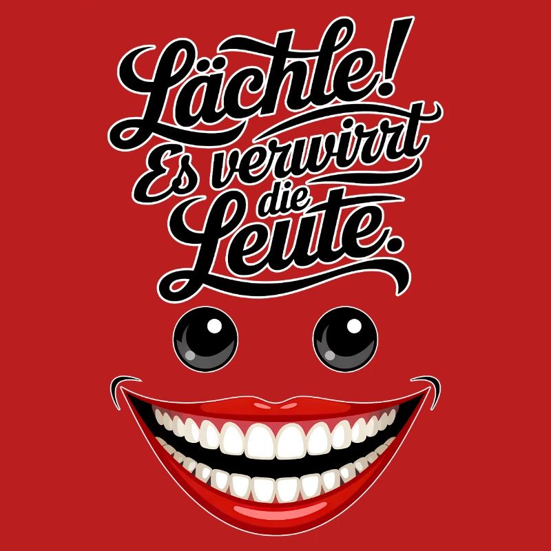Immer lächeln