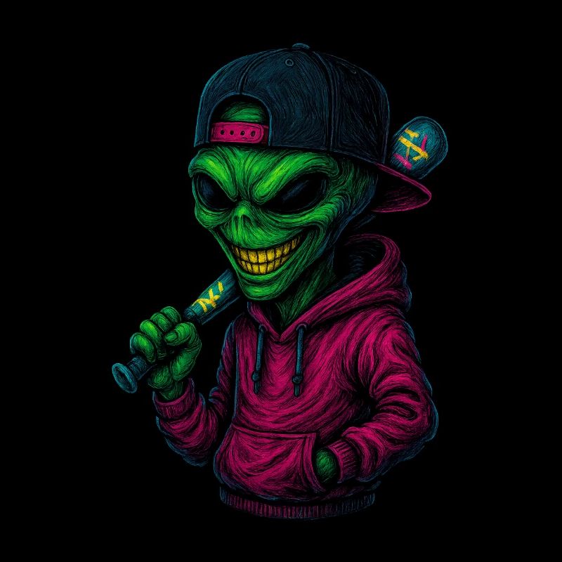 ALIEN THUG - Baseball bat