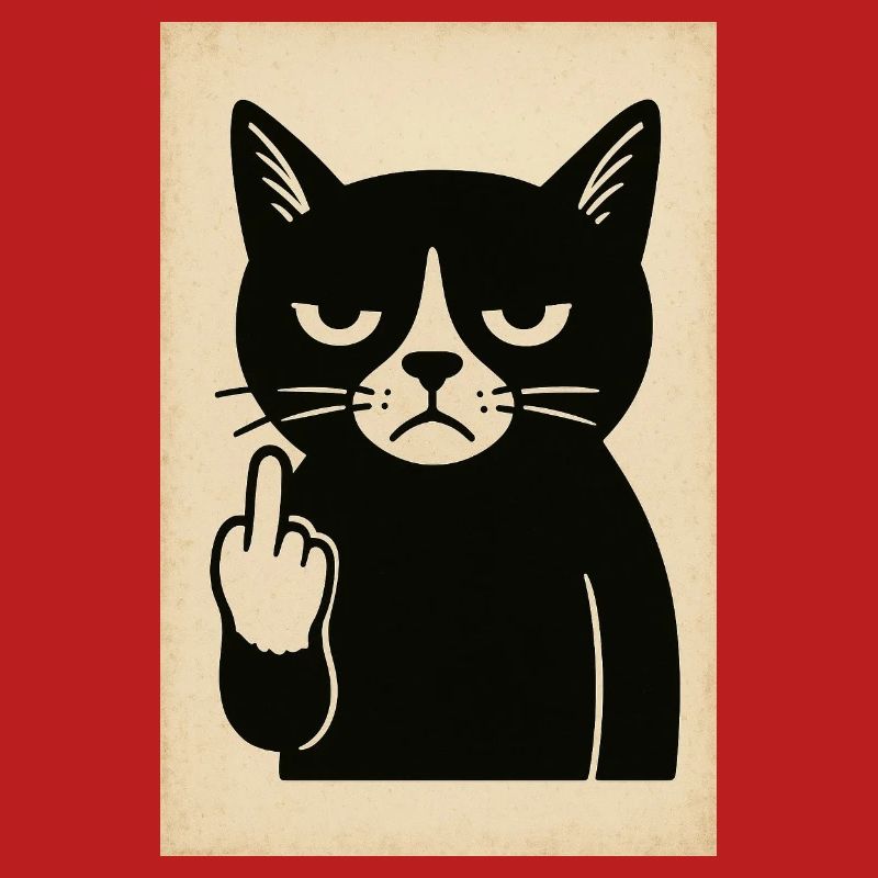 Grumpy Kitten