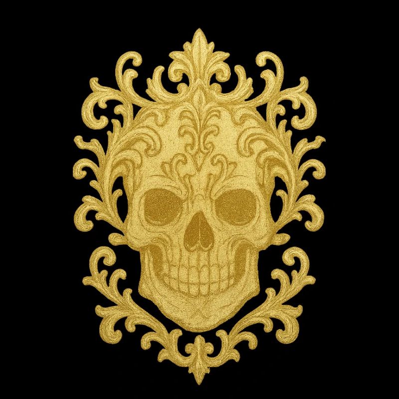 Totenkopf der gut aussieht