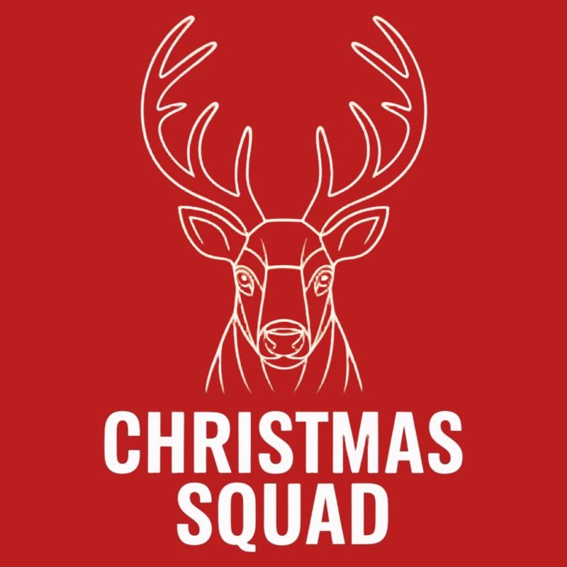 Neon Deer Squad Noël