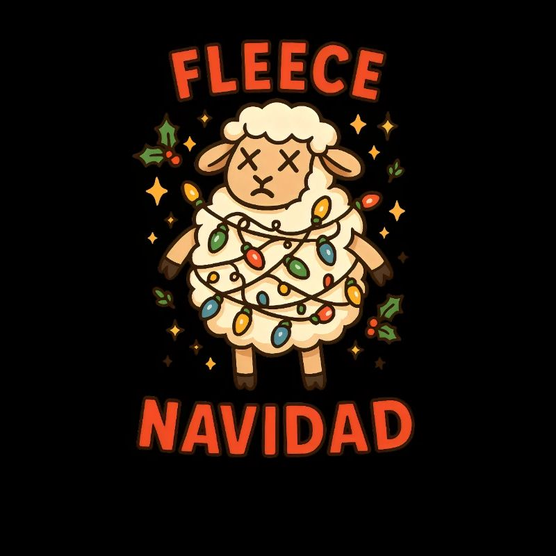 Noël drôle de Noël mouton