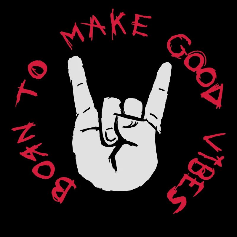 good vibes (metalhand)