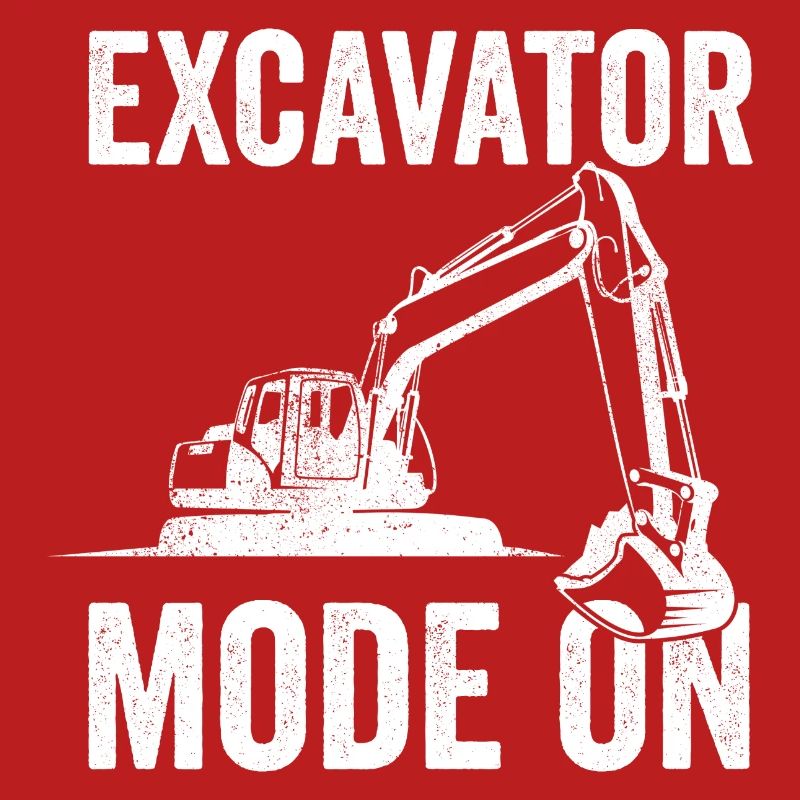 Excavator Construction Worker
