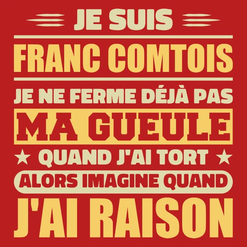 Franc comtois Ich halte meinen Mund nicht zu frank comté