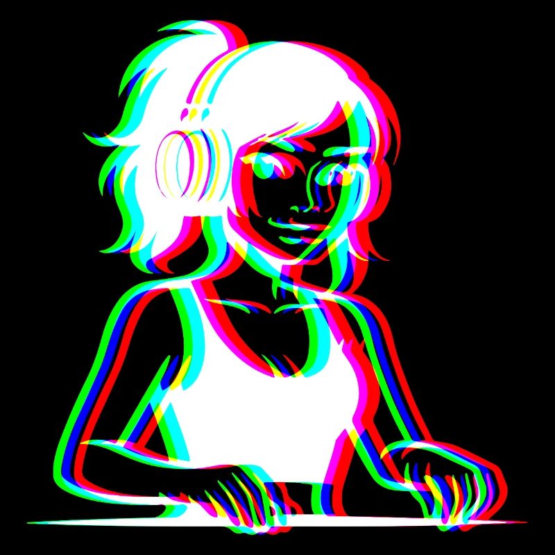 EDM - DJane - Glitch Rave Style