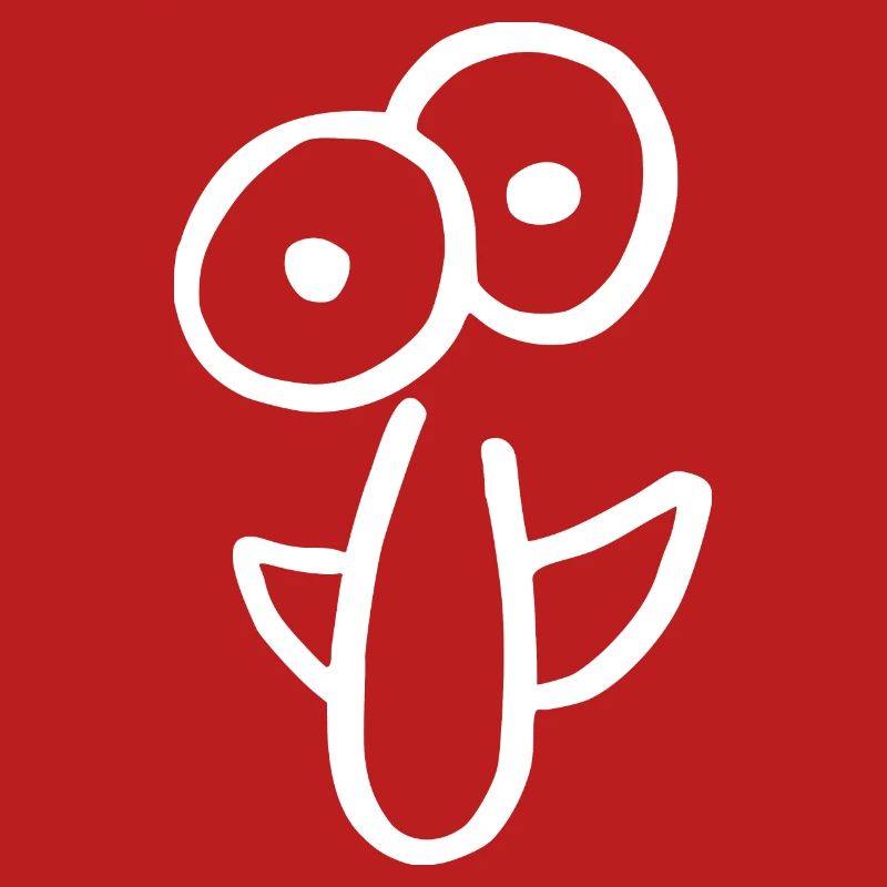 Funny face with a big nose. 5 vector