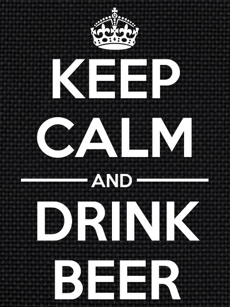 Drinks Keep calm Beer