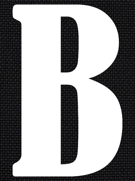 B