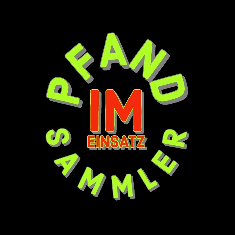 Pfandsammler im Einsatz