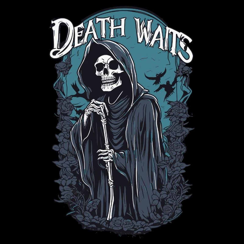 Grim Reaper « La mort attend » Art gothique