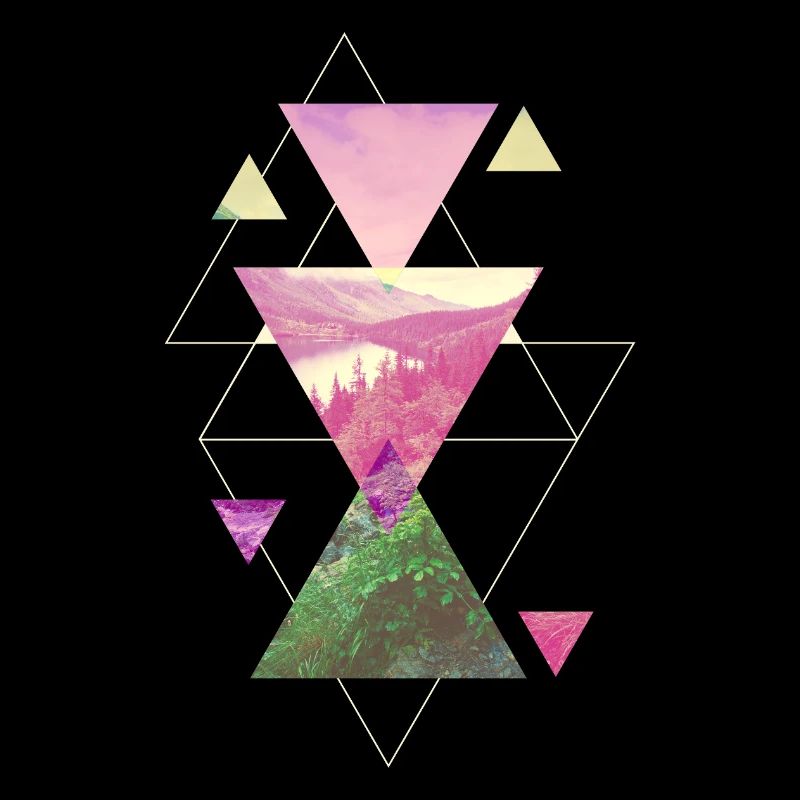 Nature Wilderness Mountains Forest Trees Adventure Art