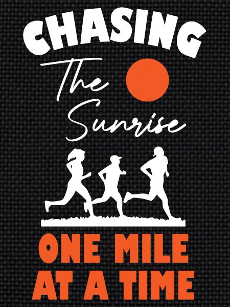Running Chasing The Sunrise