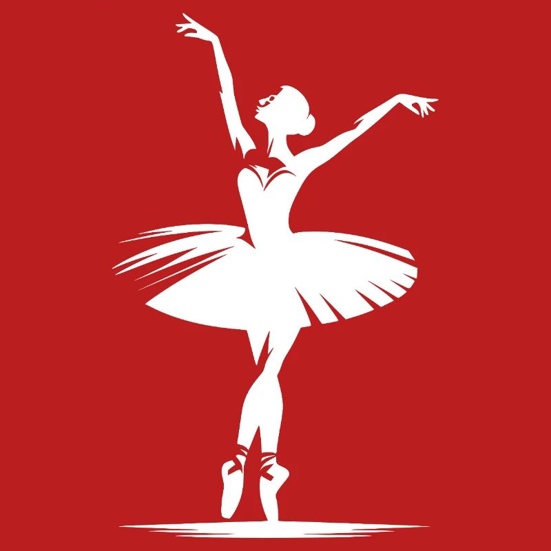 Danseuse avec élégance et pose de danse classique