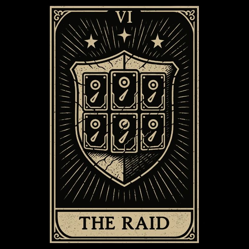 Tarot Datahoarding: The RAID Shield