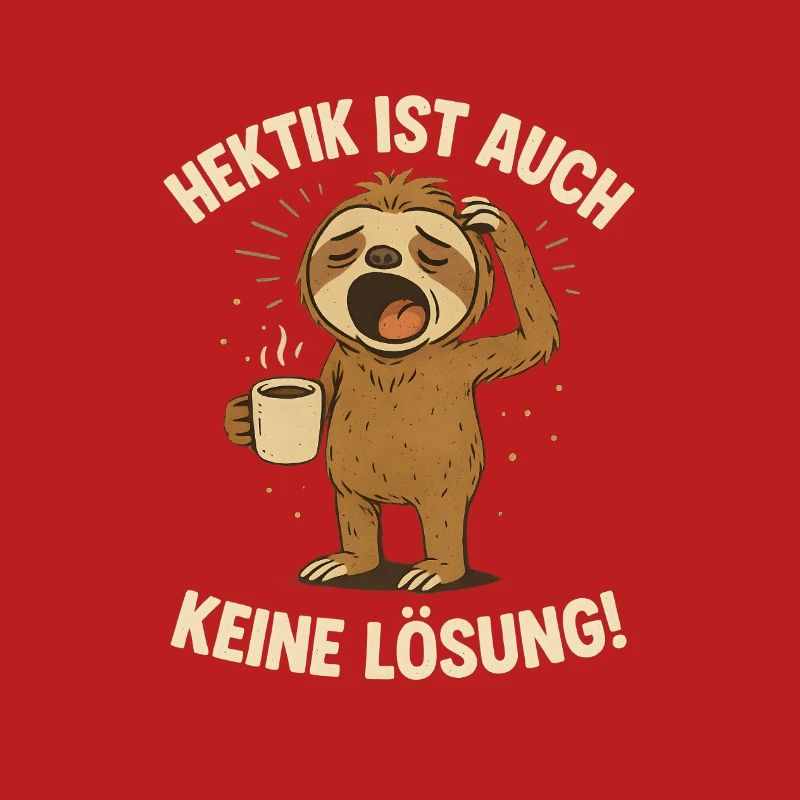Sloth Gift Late Riser Sloth Office