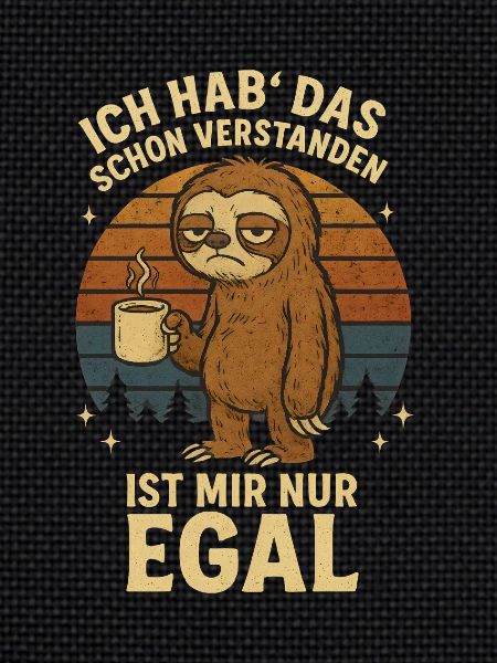 Sloth I got it