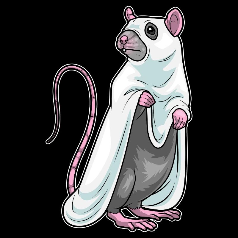 Ratte Halloween Geist